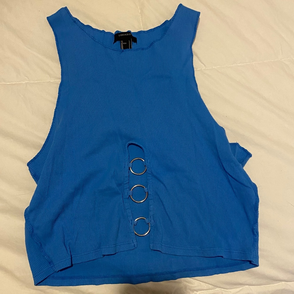 Blue ring top